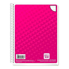 Cuaderno Profesional Pen+Gear 100Hojas Varios Colores 1 pieza ( rayas, cuadro chico ó cuadro grande)