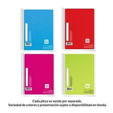 Cuaderno Profesional Pen+Gear 100Hojas Varios Colores 1 pieza ( rayas, cuadro chico ó cuadro grande)