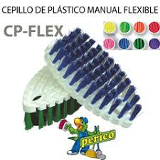 Cepillo manual flexible marca Perico. Paquete con 10 piezas.