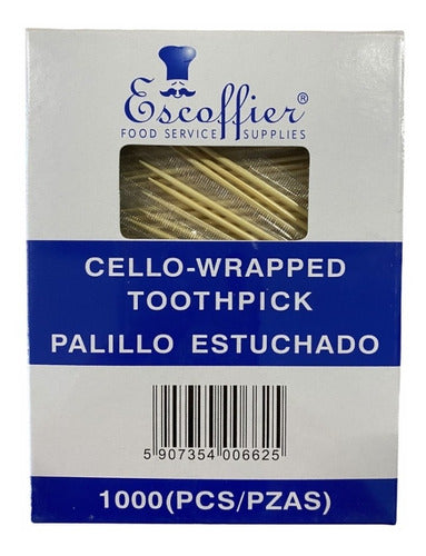 Caja Palillos estuchados c/1000 pz