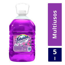 Limpiador Multiusos Líquido Fabuloso Antibacterial Lavanda 5L