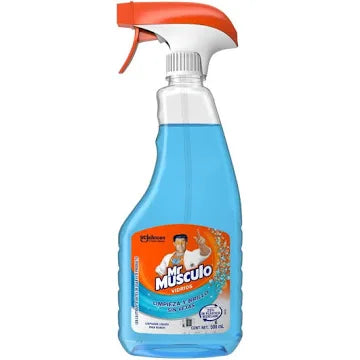 Limpiador líquido Mr Músculo para vidrios limpieza y brillo 500 ml